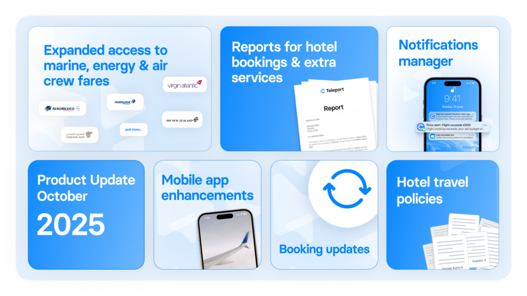 New booking and policy tools