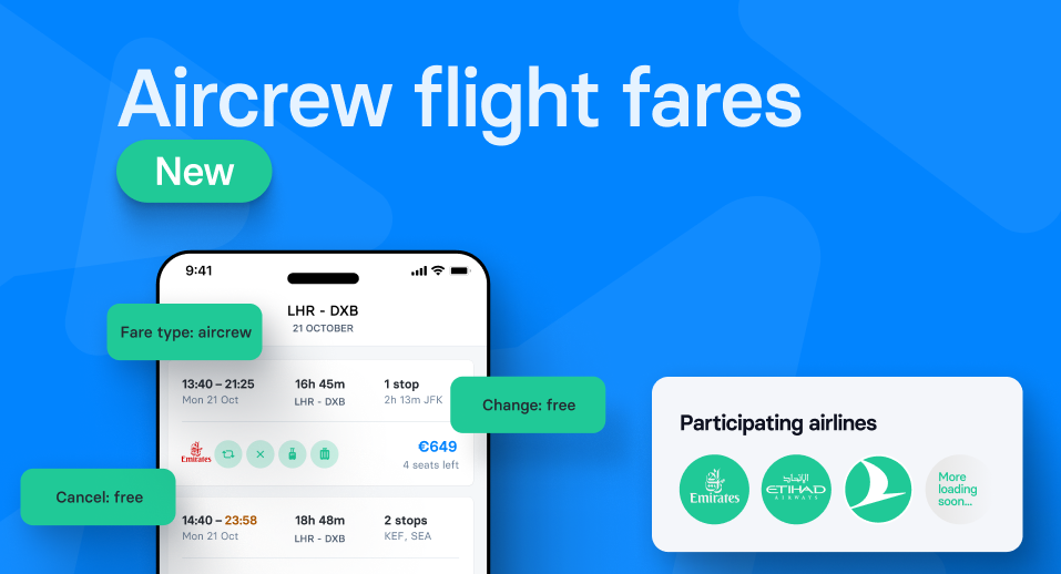 C Teleport introduces exclusive flight fares for aircrew 