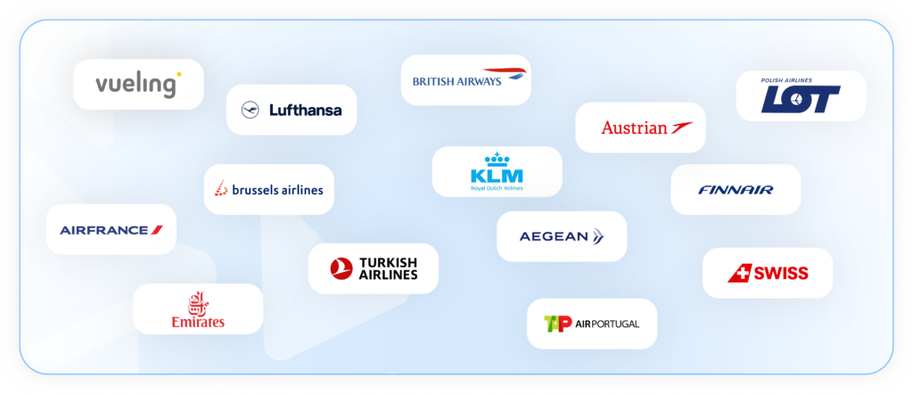 NDC & exclusive industry fares from 40+ airlines