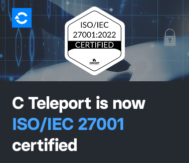 C Teleport completes information security certification