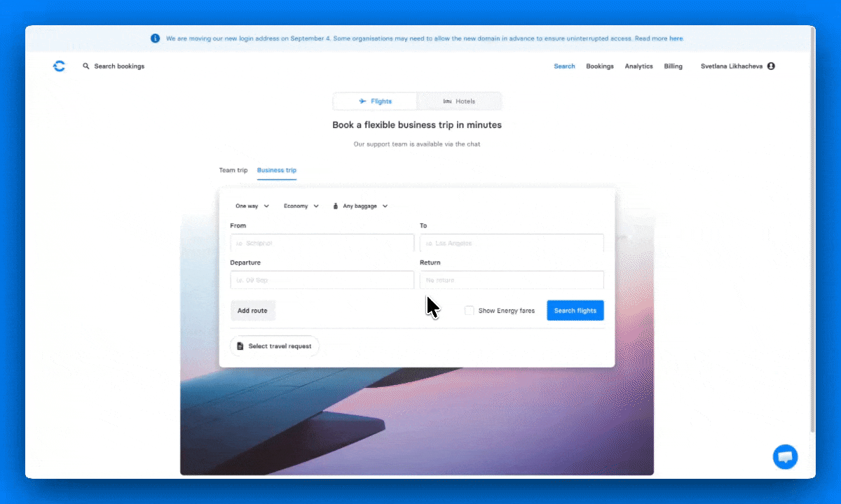 New in C Teleport: Team Trip & Hotel Approvals