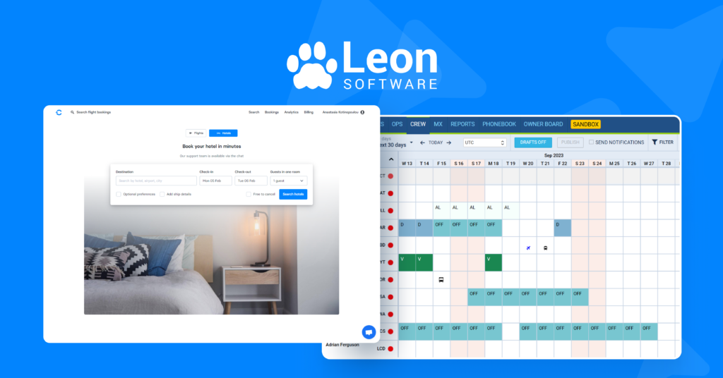 C Teleport & Leon Software launch integrated hotel booking_cover