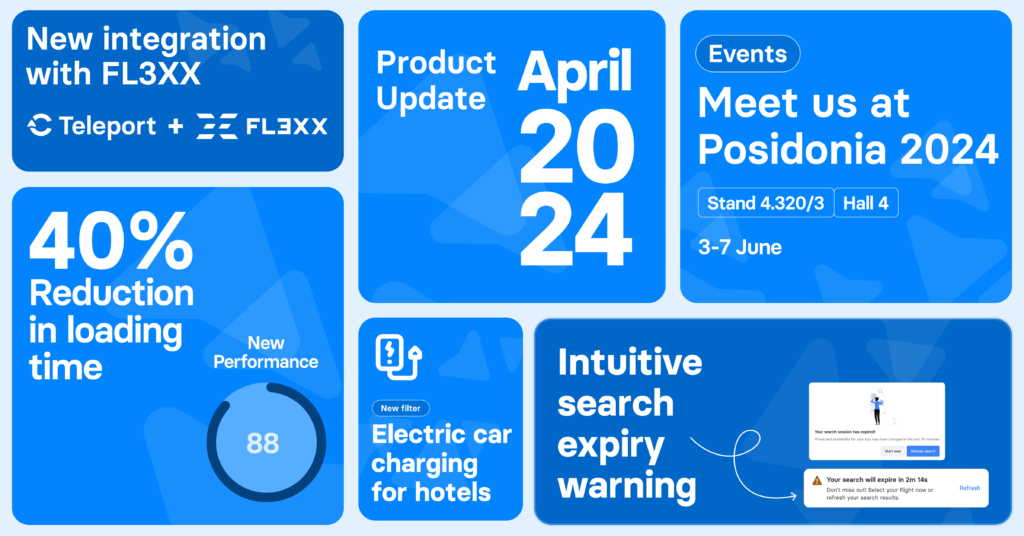 Summary image of April product updates